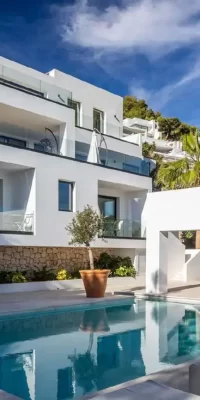 Elegante Villa in Can Furnet mit schöner Aussicht auf Ibiza – Dalt Vila