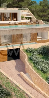 Eccezionale villa in costruzione a Roca Llisa – Vista impareggiabile sulla campagna e sul mare