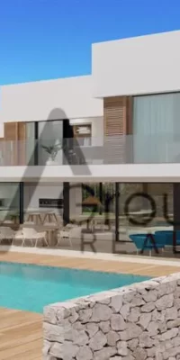 Exclusieve vrijstaande woning in aanbouw Ses Torres-Talamanca op Ibiza