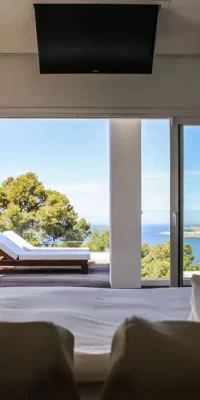 Prachtig luxe huis met panoramisch uitzicht op zee in Cala Moli