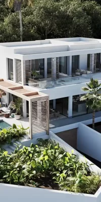 Prachtige villa in beveiligde urbanisatie ‘Can Furnet’ nabij Ibiza-stad