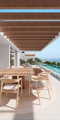 Luxe villaontwikkeling op de gewilde locatie van Santa Eulalia