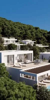 Luxury villa complex in the Heart of Santa Eulalia del Río