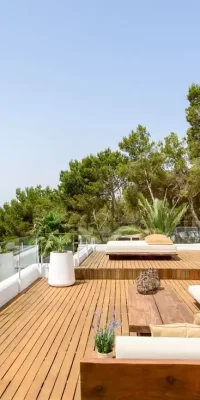 Modern villa with six bedrooms for sale in Es Cubells