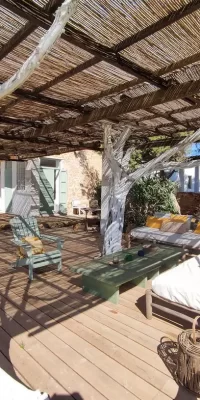 Très belle villa à Migjorn dans une oasis tranquille à Formentera