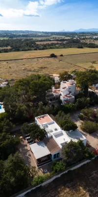 Très belle villa à Migjorn dans une oasis tranquille à Formentera