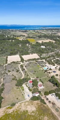 Sehr schöne Villa in Migjorn in einer ruhigen Oase auf Formentera