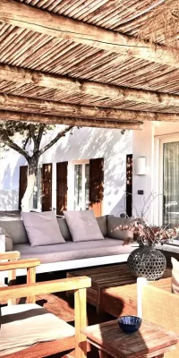 Très belle villa à Migjorn dans une oasis tranquille à Formentera