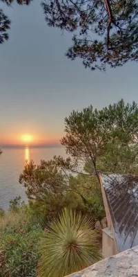 Villa en première ligne avec vue captivante sur le coucher du soleil