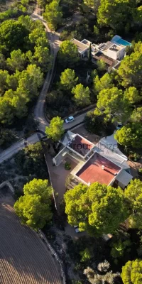 Bellissima villa di lusso vicino alla splendida spiaggia di Cala Saona a Formentera