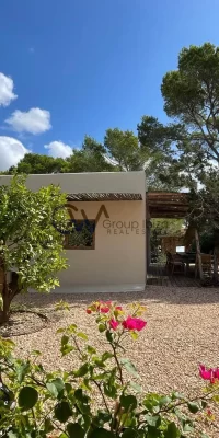 Bellissima villa di lusso vicino alla splendida spiaggia di Cala Saona a Formentera