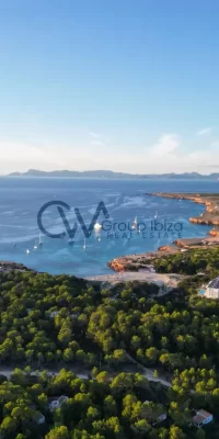 Bellissima villa di lusso vicino alla splendida spiaggia di Cala Saona a Formentera