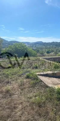 Verstecktes Juwel in San Josep – Ländliches Land mit Lizenz und spektakulärer Aussicht zu verkaufen