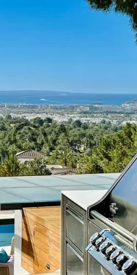 Impressionante villa a Can Furnet di 620 mq con privacy e la migliore vista sul mare