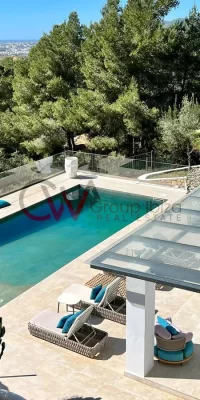 Impressionante villa a Can Furnet di 620 mq con privacy e la migliore vista sul mare