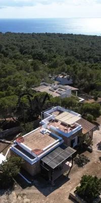 Spectaculair huis met panoramisch uitzicht in Formentera