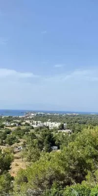 Incantevole villa rustica con spettacolare vista sul mare e licenza di noleggio turistico