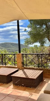 Belle maison avec vue mer à vendre dans un endroit calme