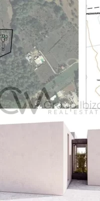 Proyecto exclusivo de villa en el tranquilo norte de Ibiza